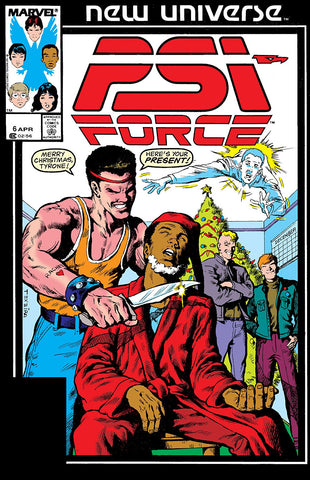 PSI Force Issue #6 April 1987 Comic Book