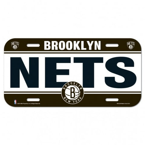 Nets Plastic License Plate Tag