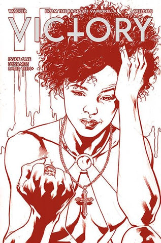 Victory Issue #1 June 2023 Cover V FOC Hitch Red Line Art Incentive Variant Cover Comic Book