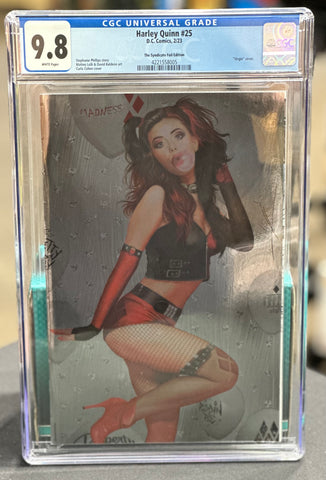 Harley Quinn Issue #25 February 2023 The Syndicate Foil Edition Variant CGC Graded 9.8 Comic Book