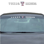 Rangers Windshield Decal MLB