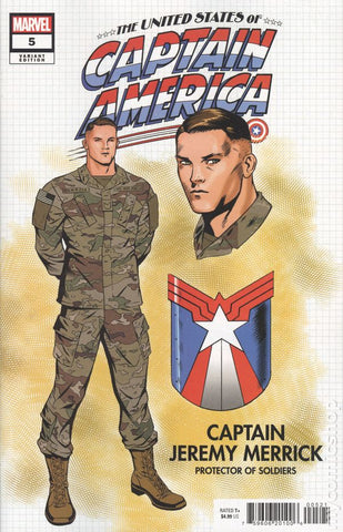 United States Captain America Issue #5 October 2021 Cover B Eaglesham Comic Book
