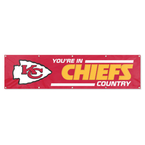 Chiefs 8ft Banner