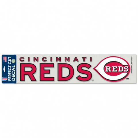 Reds 4x17 Cut Decal Color