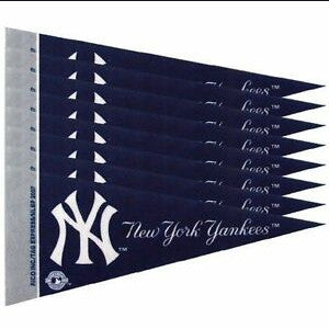 Yankees 8-Pack Mini Pennant Set 4x9