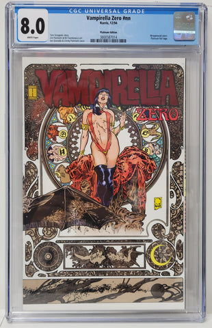 Vampirella Zero #nn Wraparound Cover Year 1994 CGC Graded 8.0 Comic Book