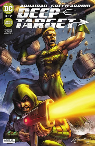 Aquaman/Green Arrow: Deep Target Issue #4 January 2022 Cover A Santucci Comic Book