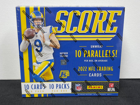 2022 Panini Score H2 Hybrid NFL Hobby Box