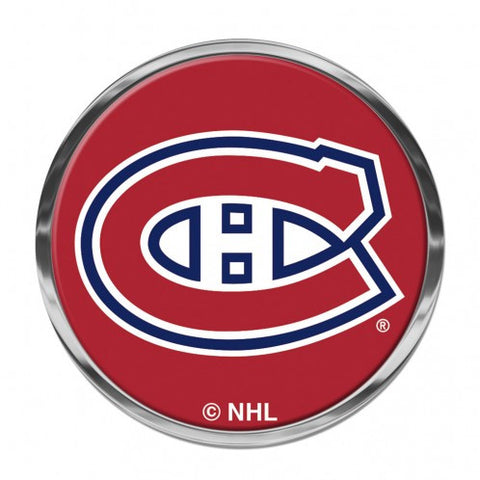 Canadiens Auto Emblem Metal Logo Color