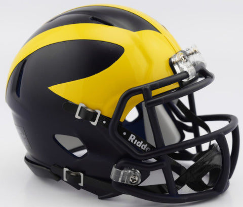 Michigan Mini Helmet Speed Throwback 2016