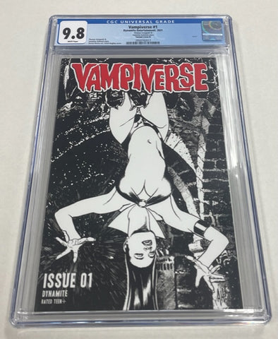 Vampiverse Issue #1 2021 Variant Cover H CGC Graded 9.8 Comic Book