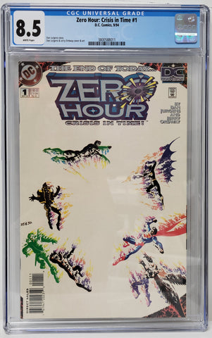 Zero Hour: Crisis in Time Issue #1 Year 1994 CGC Graded 8.5 Comic Book