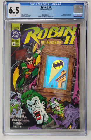 Robin II Issue #4 Year 1991 CGC Graded 6.5 Comic Book