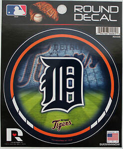 Tigers 4.5" Round Sticker