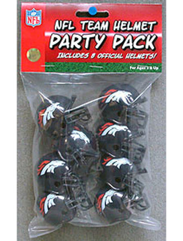 Broncos Team Helmet Party Pack