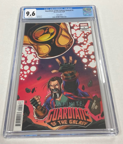 Guardians of the Galaxy Annual Issue #1 October 2021 Variant CGC Graded 9.6 Comic Book