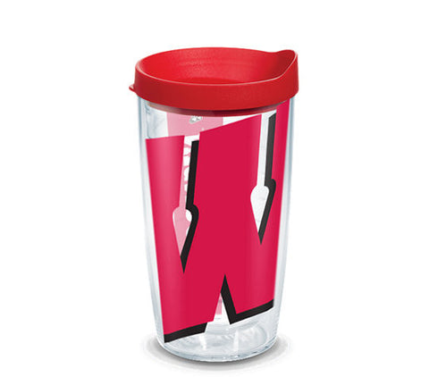 Wisconsin 16oz Colossal Tervis w/ Lid