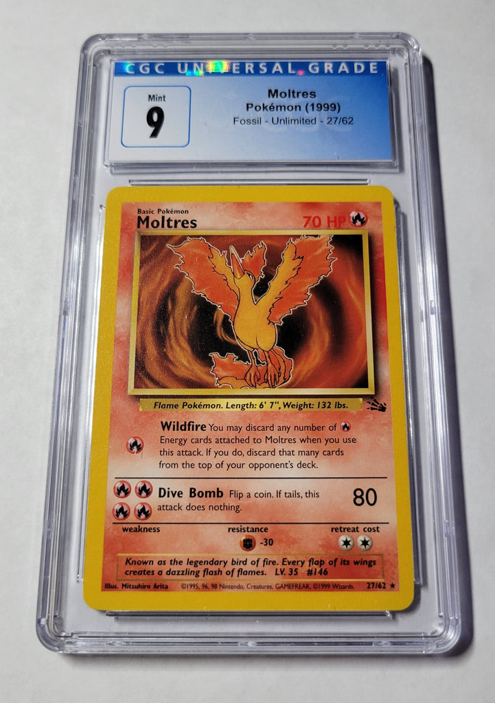 Moltres (27/62) [Fossil 1st Edition]