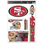 49ers 11x17 Ultra Decal