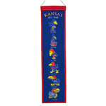 Kansas 8"x32" Wool Banner Heritage