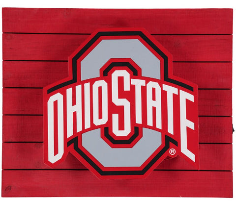 Ohio St Lit Wall Decor