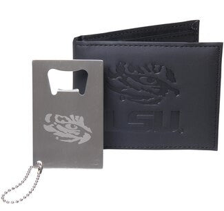 LSU Wallet Gift Set