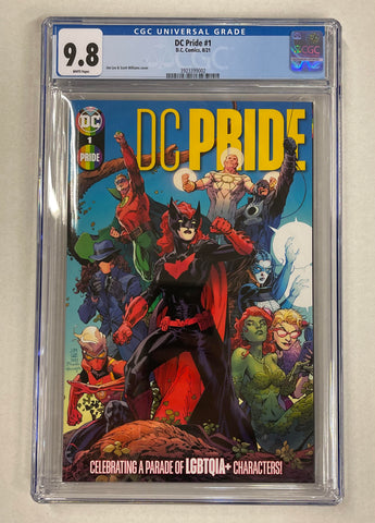DC Pride Issue #1 Year 2021 Cover A CGC Graded 9.8 Comic Book