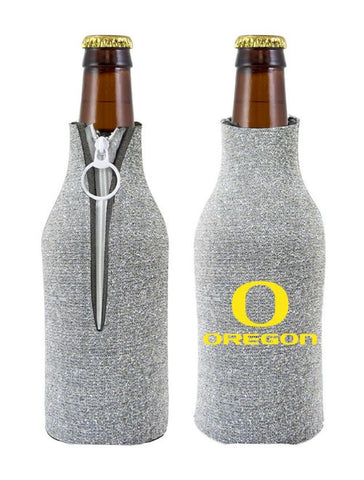 Oregon Bottle Coolie Glitter Silver