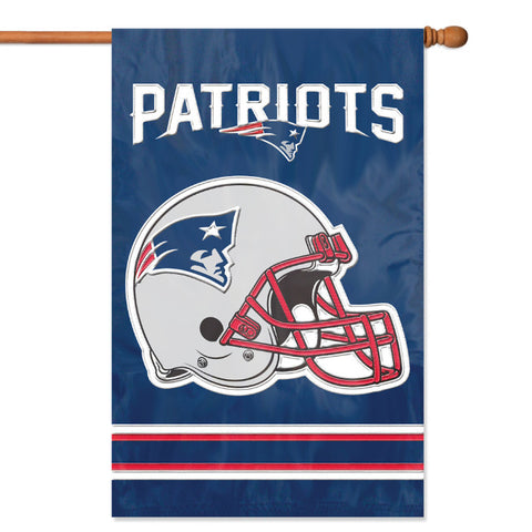 Patriots Premium Vertical Banner House Flag 2-Sided