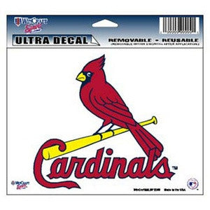 Cardinals 4x6 Ultra Decal MLB