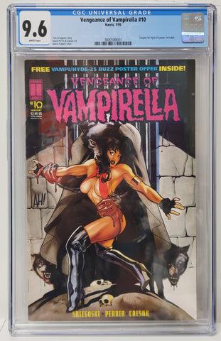 Vengeance of Vampirella Issue #10 Year 1995 CGC Graded 9.6 Comic Book