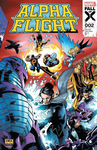 Alpha Flight Issue #2 September 2023  Cover A Comic Book