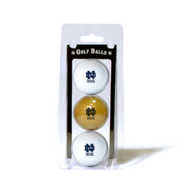 Notre Dame 3-Pack Golf Ball Clamshell