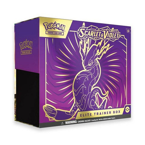 Pokemon Scarlet & Violet Elite Trainer Box - Violet - Miraidon