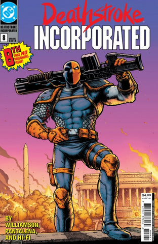 Deathstroke Inc. Issue #8 April 2022 Cover B Comic Book