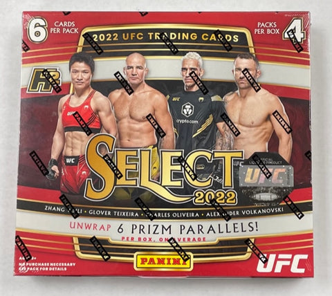 2022 Panini Select H2 UFC Hobby Box