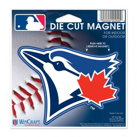 Blue Jays Die Cut Magnet 4.5 x 5 Logo