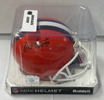 Browns Mini Helmet - Ozzie Newsome - Autographed w/ JSA Certificate of Authentication