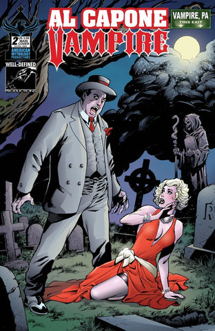 Al Capone: Vampire Issue #2 November 2023 Main Cover Comic Book