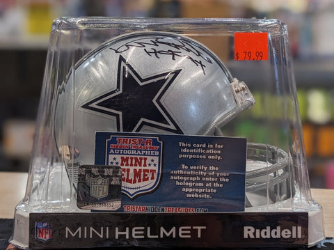 Cowboys Mini Helmet - Randy White - Autographed w/ TriStar Certificate Of Authentication