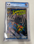 Superman: The Man of Steel Issue #14 Year 1992 CGC Graded 9.4 Comic Book