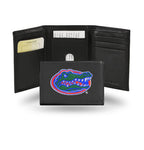 Gators Leather Wallet Embroidered Trifold