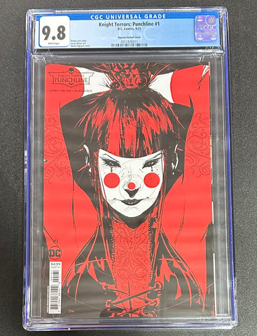 Knight Terrors: Punchline Issue #1 September 2023 Variant Cover CGC Graded 9.8 Comic Book