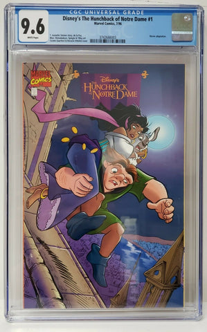 Disney's The Hunchback of Notre Dame #1 1996 CGC Graded 9.6 Comic