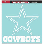 Cowboys 8x8 DieCut Decal Name