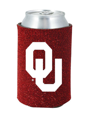 Oklahoma Can Coolie Glitter Red