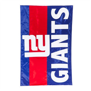 Giants Vertical House Flag Embellish NFL