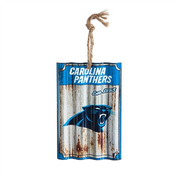 Panthers Ornament Metal Sign NFL