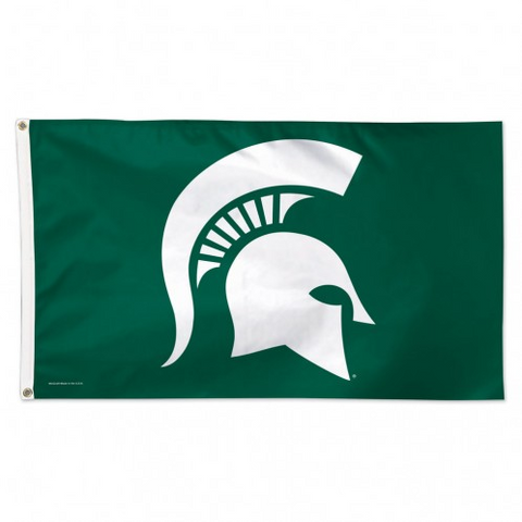 Spartans 3x5 House Flag Deluxe Logo
