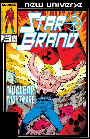 Star Brand Issue #8 July 1987 Comic Book